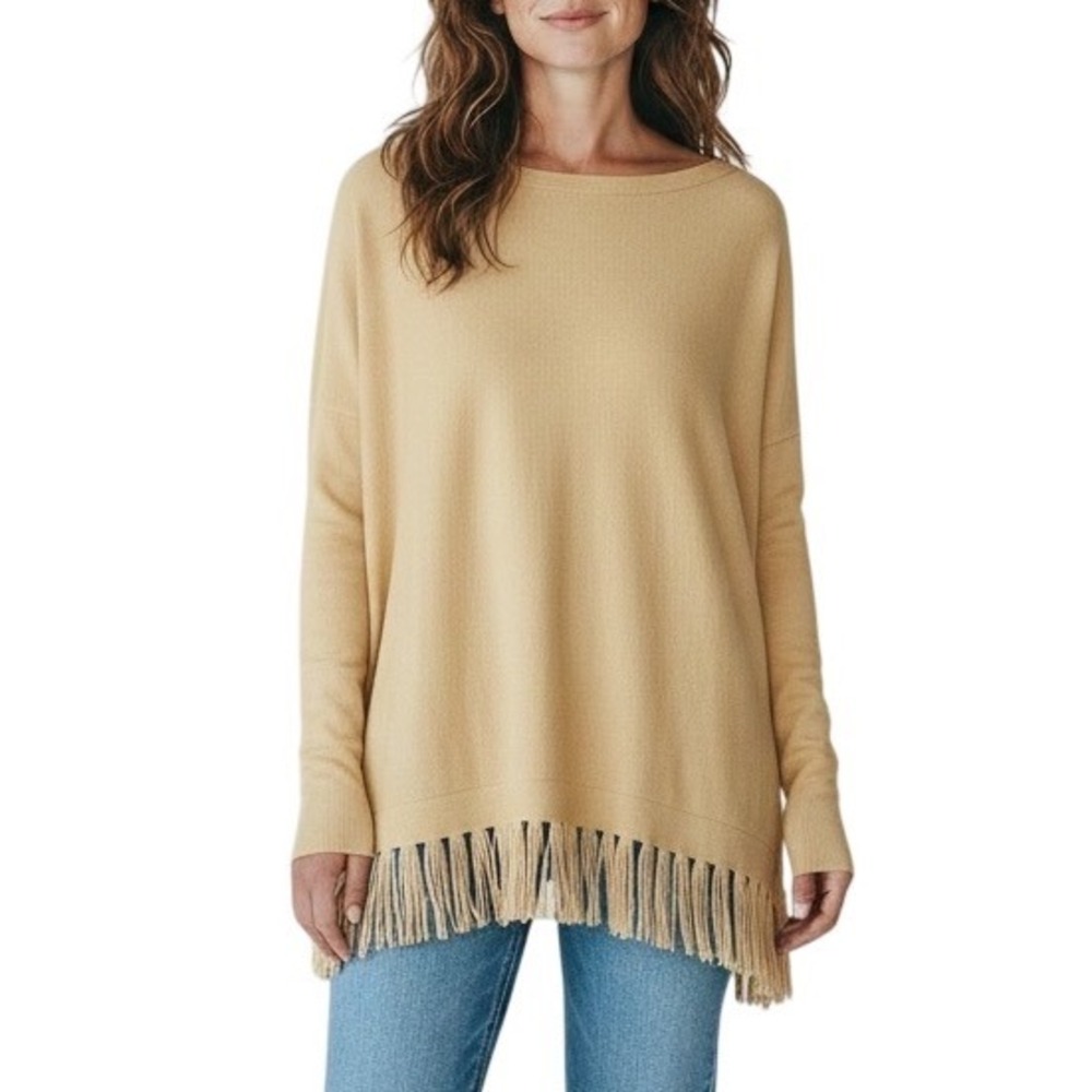 Lilly Pulitzer Bage Glenda Boat Neck Sweater Gold Large